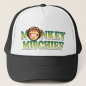Monkey Mischief Trucker Pet (Voorkant)
