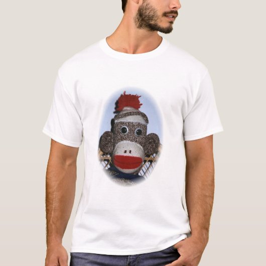Monkey Mok Shot, meisje T-shirt (Voorkant)