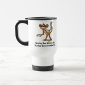 Monkey, Monkey Do, Monkey krijgt ook problemen. Reisbeker (Links)