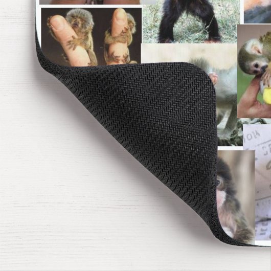 Monkey Mousepad Muismat (Hoek)