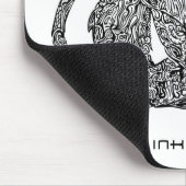 Monkey Mousepad Muismat (Hoek)