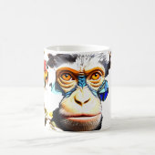 Monkey Mozaïek Fantasie Mok Ontwerp (Center)