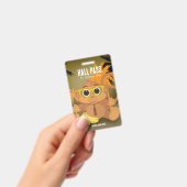 Monkey Nerd Hall Pass Badge (Handheld)