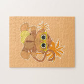 Monkey Nerd Legpuzzel (Horizontaal)