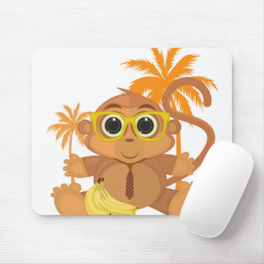 Monkey Nerd Muismat (Met muis)
