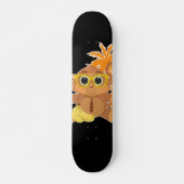 Monkey Nerd Persoonlijk Skateboard (Voorkant)
