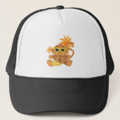 Monkey Nerd Trucker Pet (Voorkant)