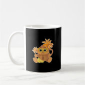 Monkey Nerd - Zwart Koffiemok (Links)