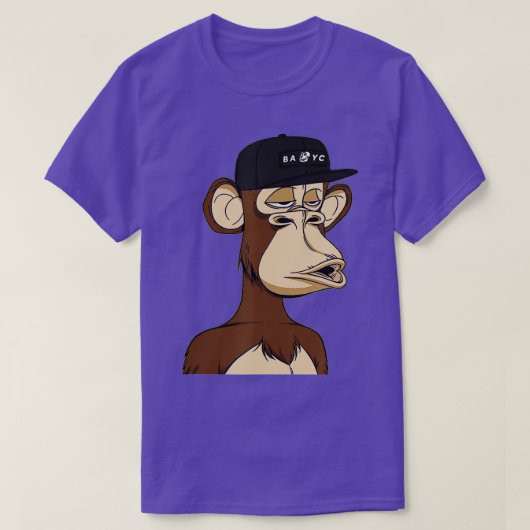 Monkey NFTs Novelty  Sarcastic Funny  - 1  T-shirt (Design voorkant)