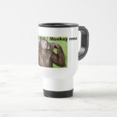 Monkey nieuws! reisbeker (Voorkant rechts)