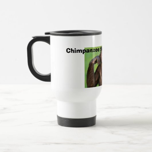 Monkey nieuws! reisbeker (Links)