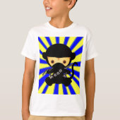 Monkey Ninja Kawaii T-shirt (Voorkant)