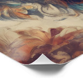 Monkey No 1 Glanzend Poster (Hoek)