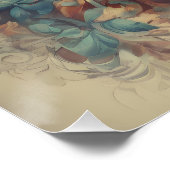 Monkey No 3 Glanzend Poster (Hoek)