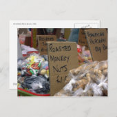 Monkey Nuts Briefkaart (Voorkant / Achterkant)