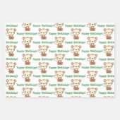 Monkey Oerwoud Wrapping Paper Set (Voorkant)