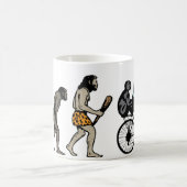 Monkey on Bike Koffiemok (Center)