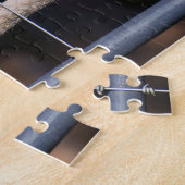 Monkey op hek met grappige Quote Puzzle Legpuzzel (Zijkant)