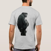 MOnkey op mijn rug T-shirt (Achterkant)