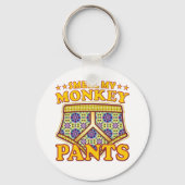 Monkey Pants Smell Sleutelhanger (Voorkant)