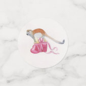 Monkey Party Birthday - Confetti (Kleine voorkant)