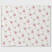 Monkey Party Birthday Gift Wrap 18m Cadeaupapier (Vlak)