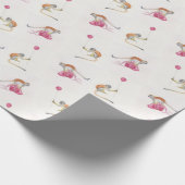 Monkey Party Birthday Gift Wrap 18m Cadeaupapier (Hoek)