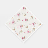 Monkey Party Birthday - Servetten (Hoek)