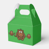 Monkey Party Favor Box Bedankdoosjes (Voorkant Zijde)