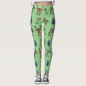 Monkey Pattern Leggings (Voorkant)