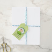 Monkey Peking uit Beha Struik Birthday Cadeaulabel (Met Touw)