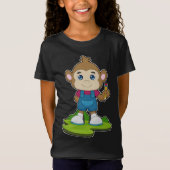 Monkey Pencil School T-shirt (Voorkant)