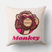 monkey pillowcase kussen (Achterkant)