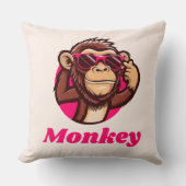 monkey pillowcase kussen (Voorkant)
