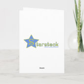 Monkey, Pink, Gefeliciteerd Baby Girl Kaart (Achterkant)