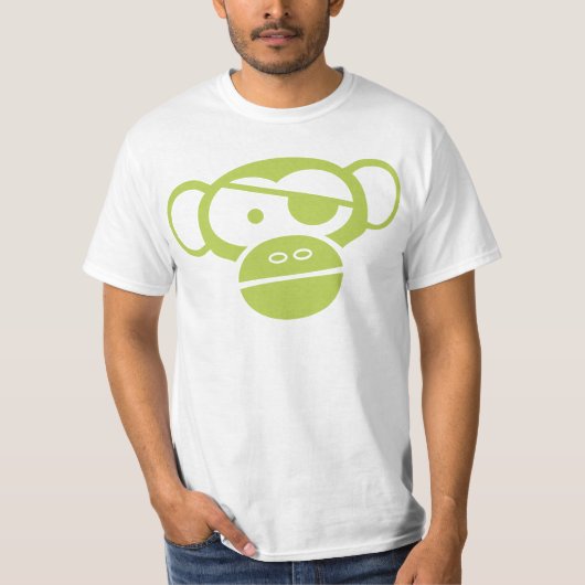 Monkey Pirate T-shirt (Voorkant)