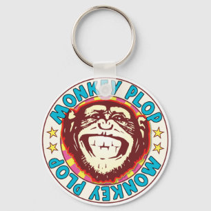 Monkey Plop Sleutelhanger