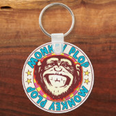 Monkey Plop Sleutelhanger (Voorkant)
