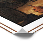 Monkey Poster Print: apen in Kitchen door Tenier (Hoek)