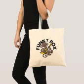 Monkey Pox Funky Pox Tote Bag (Voorkant (product))