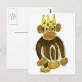 Monkey Prince Briefkaart (Voorkant / Achterkant)