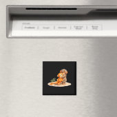 Monkey Punch Baby Aap houdt knuffel Magneet (Insitu (Vaatwasser))