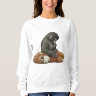 Monkey Punch, Baby Aap Orang-oetan Knuffel  Trui