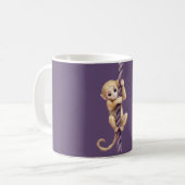 Monkey Purple Rope Koffiemok (Voorkant links)