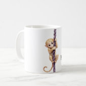 Monkey Purple Rope Koffiemok (Voorkant links)