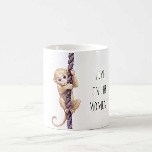 Monkey Purple Rope Koffiemok (Center)