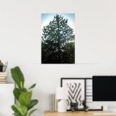 Monkey Puzzle Poster (Thuiskantoor)