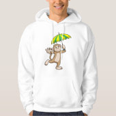 Monkey Rain Umbrella Hoodie (Voorkant)