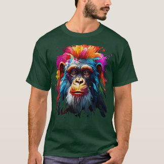 Monkey Rainbow T-shirt
