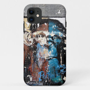 Monkey Retro graffiti Hoesje